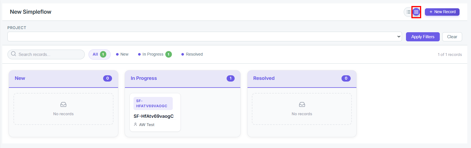 Kanban View