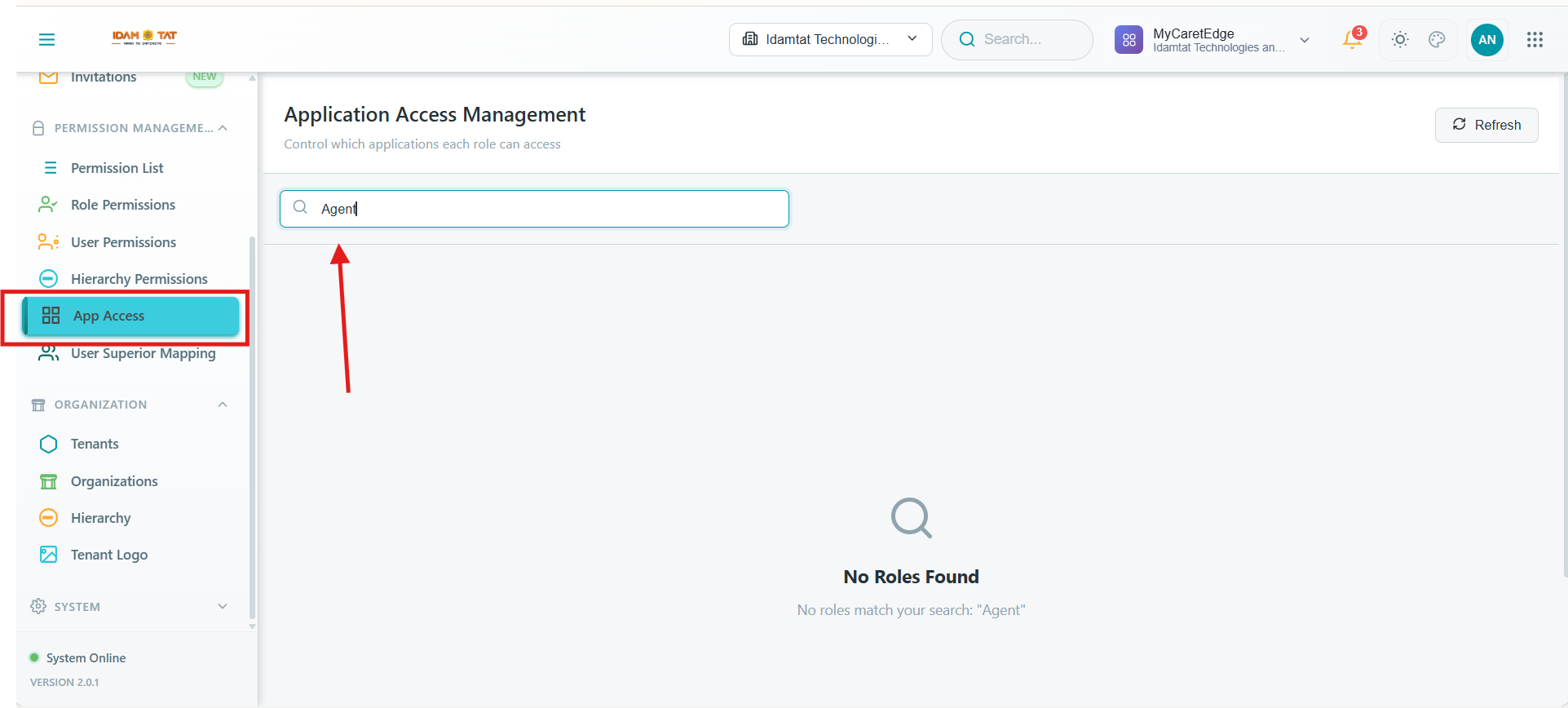 App access